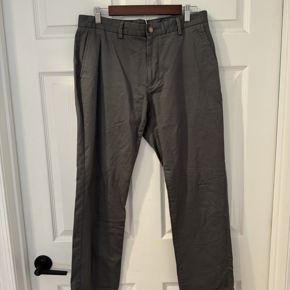 Vineyard Vines Men's Size 32x30  Slim Pants Gray  Straight Leg